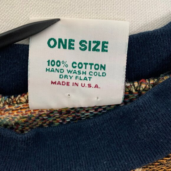 Sugar Street Weavers Pumpkins Cats Halloween Sweater One Size Made in USA - Picture 7 of 16